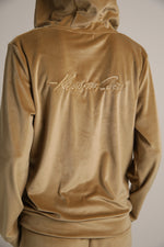 סווטשירט קטיפה עם רוכסן | קנת קול