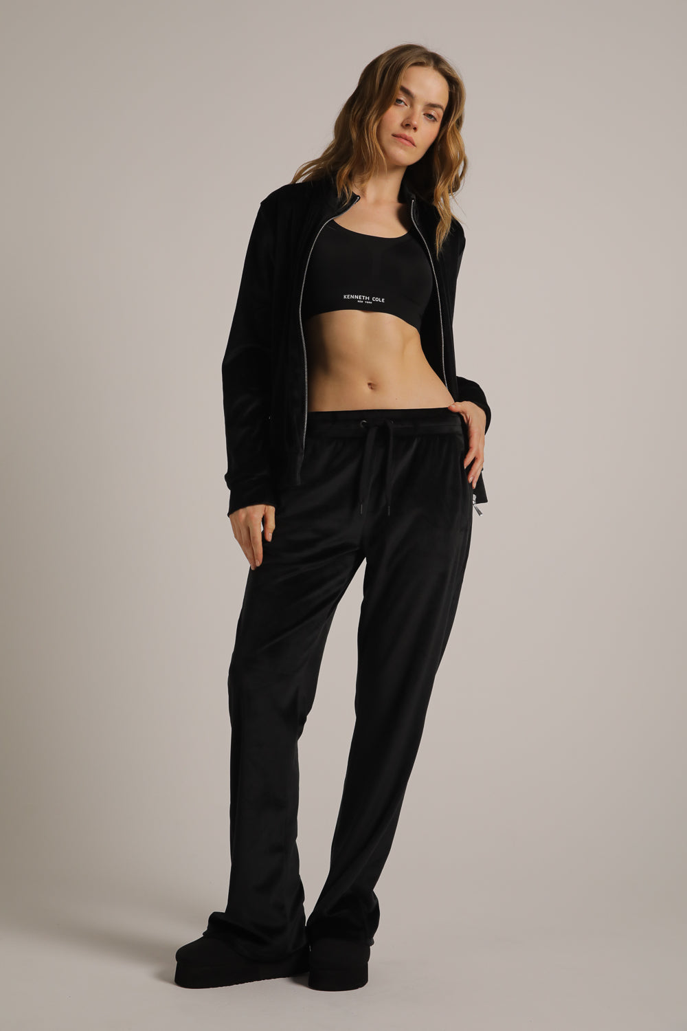 מכנסי קטיפה בגזרה בוטקאט | קנת קול