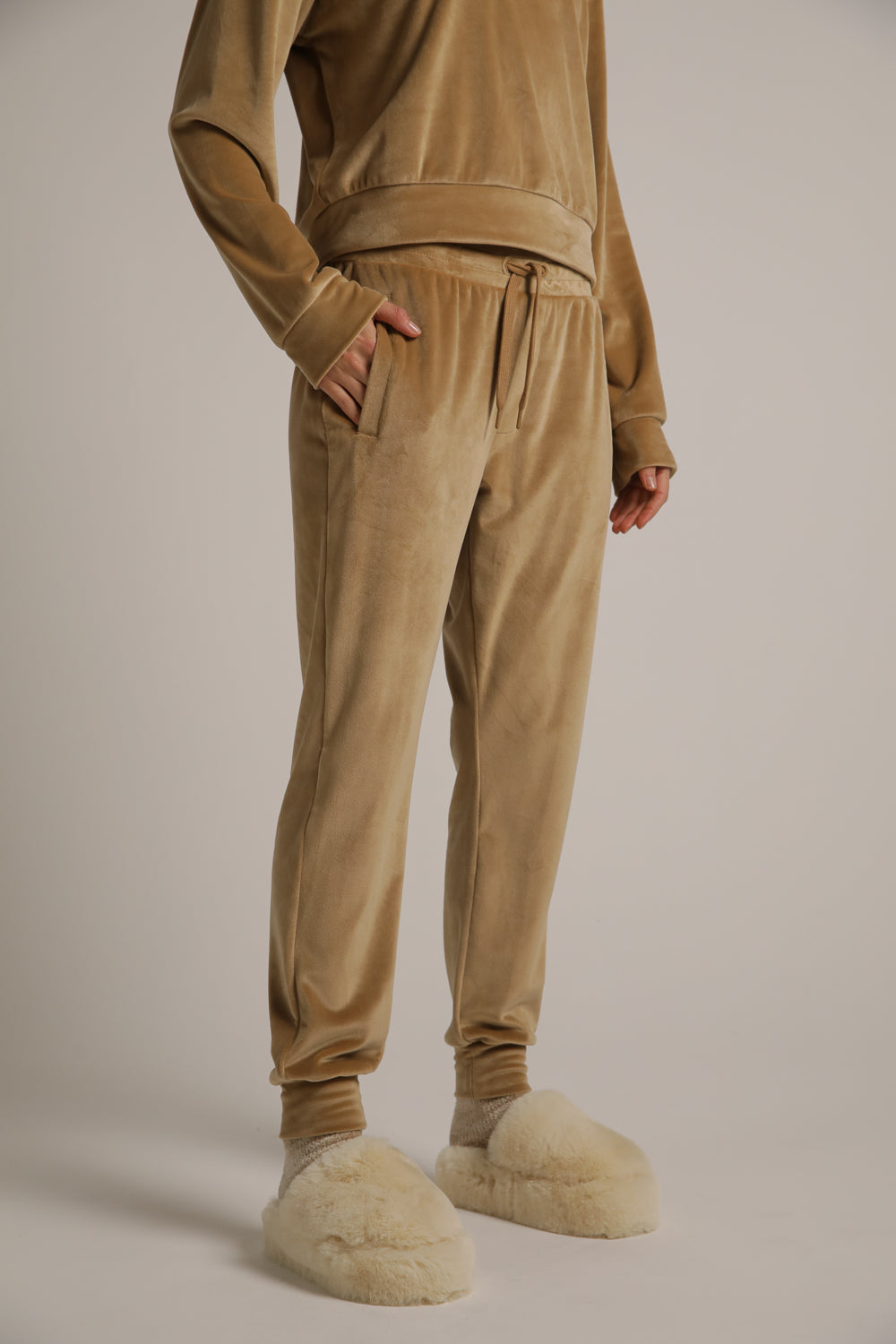 מכנסי טרנינג קטיפה | קנת קול