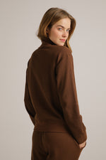 טישירט פולו ארוכה מבד וואפל | קנת קול