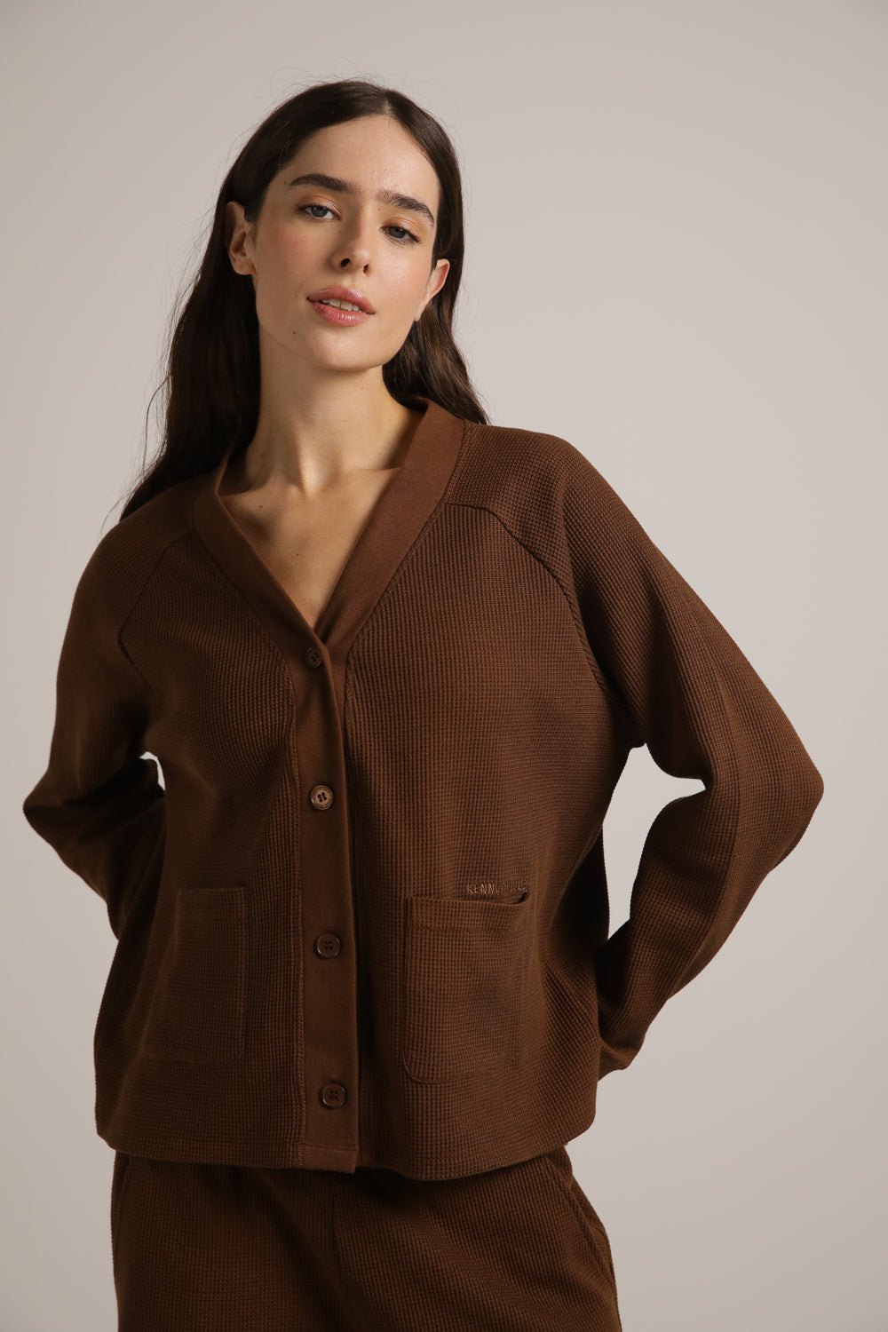 קרדיגן וואפל בגזרת בוקסי | קנת קול