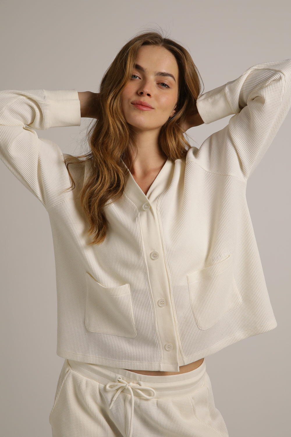 קרדיגן וואפל בגזרת בוקסי | קנת קול