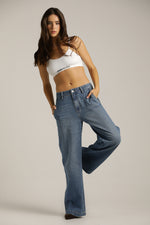 מכנסי ג'ינס בגזרה רחבה | קנת קול 