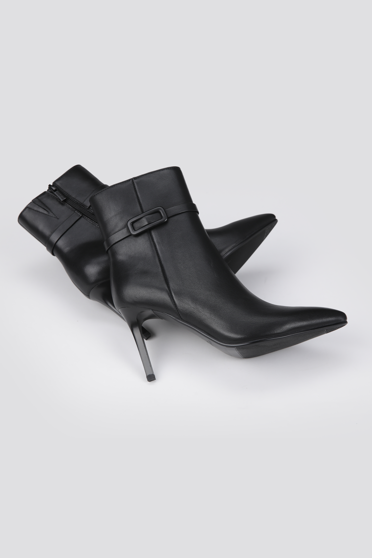 מגפוני עקב עור לנשים | קנת קול