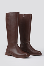 מגפיים עור גבוה לנשים | קנת קול