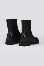 מגפוני עור עם סוליית טרקטור | קנת קול