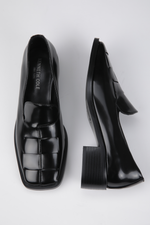 נעלי מוקסין עם עקב לנשים | קנת קול