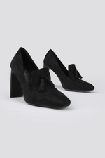 נעלי עקב עם פרנזים לנשים | קנת קול