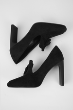 נעלי עקב עם פרנזים לנשים | קנת קול