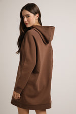 שמלת אינטרלוק עם קפוצ'ון | קנת קול