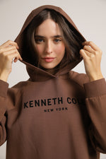 שמלת אינטרלוק עם קפוצ'ון | קנת קול