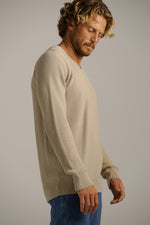 סריג רגלן צווארון וי | קנת קול