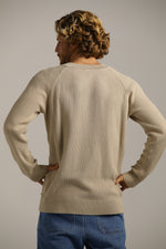 סריג רגלן צווארון וי | קנת קול