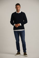 סריג רגלן דק בטקסטורת וואפל | קנת קול