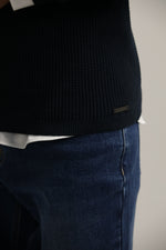 סריג רגלן דק בטקסטורת וואפל | קנת קול