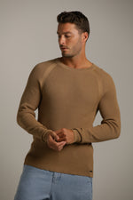 סריג רגלן דק בטקסטורת וואפל | קנת קול