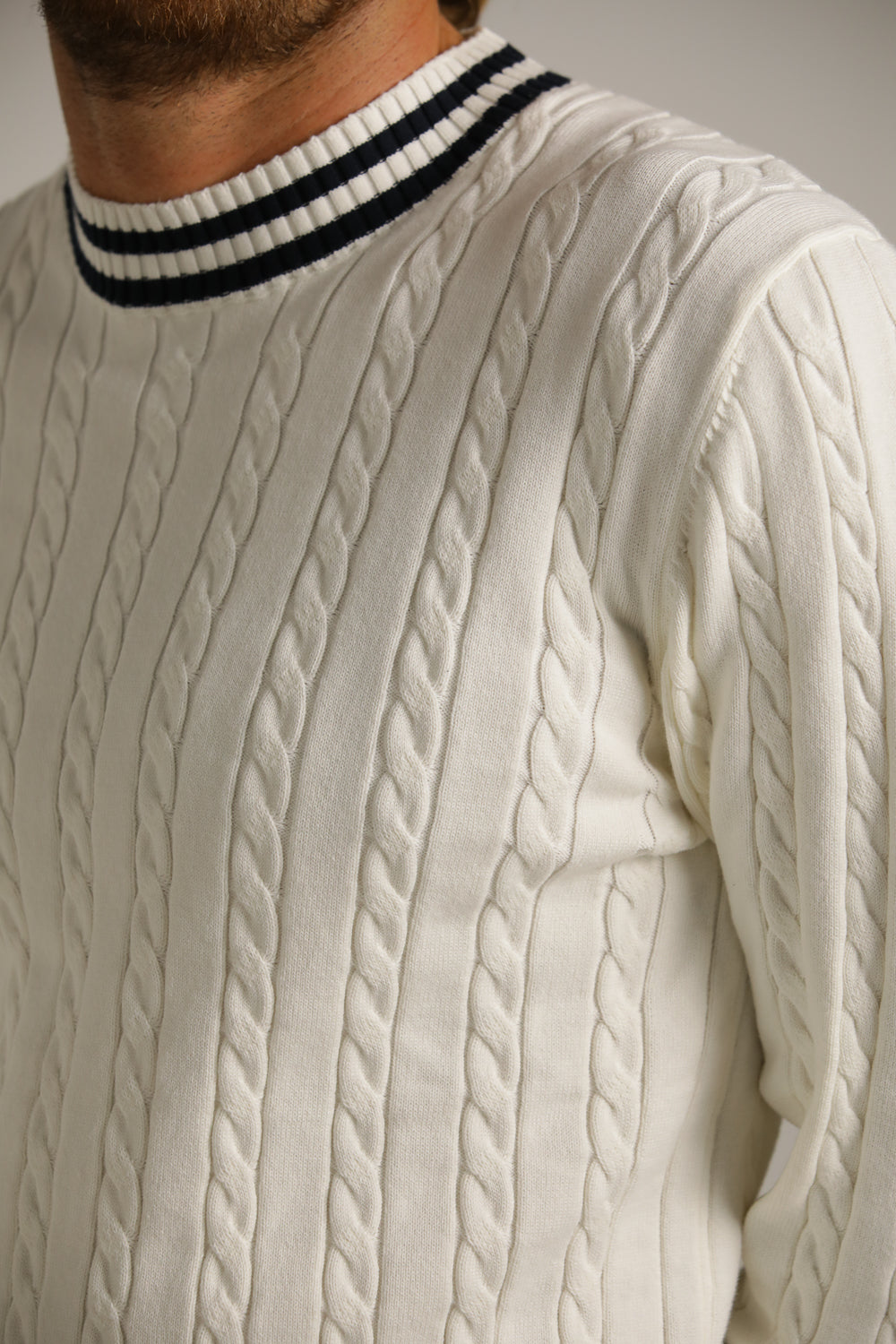 סריג בעיצוב טקסטורת צמות | קנת קול