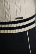 סריג בעיצוב טקסטורת צמות | קנת קול