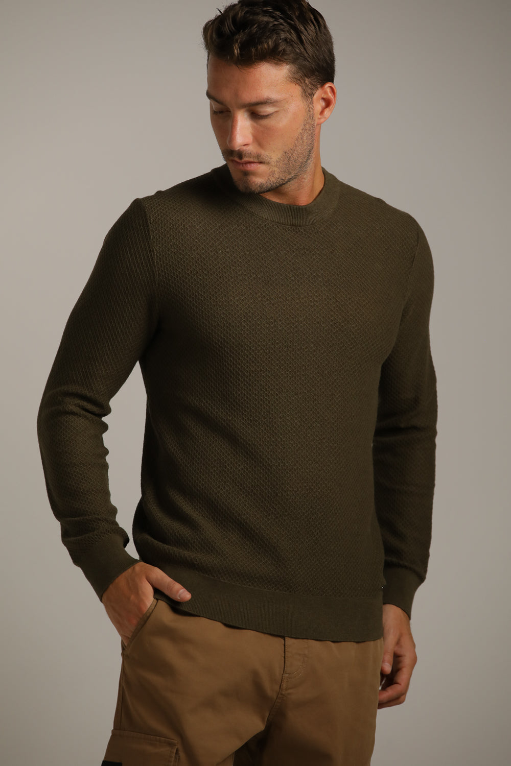 סריג במרקם צמרי ובעיצוב טקסטורה | קנת קול