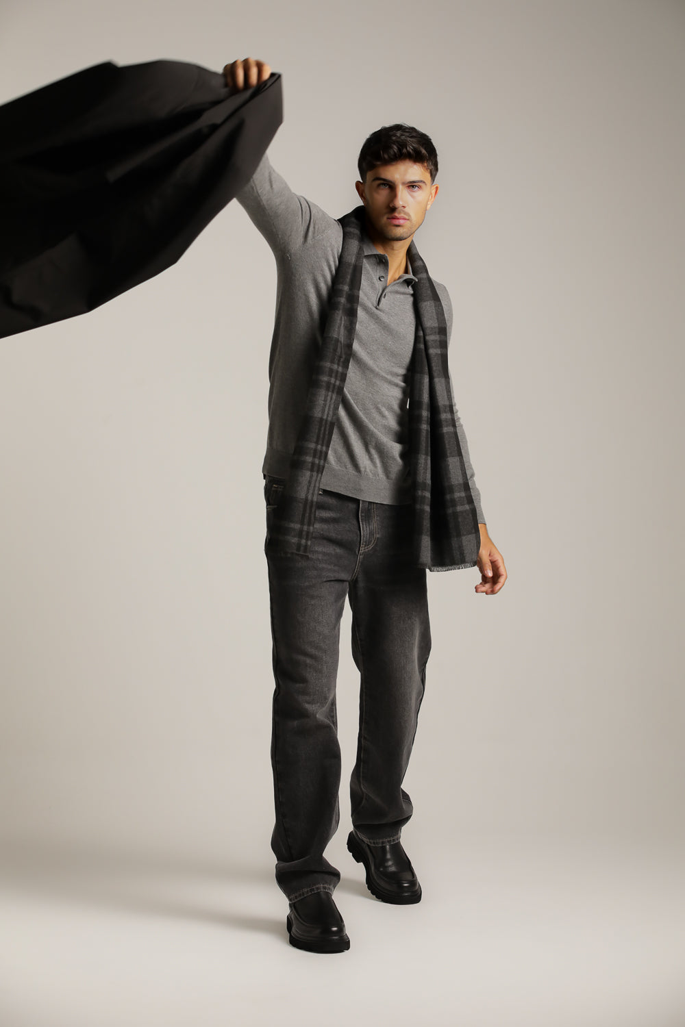 חולצת פולו בסגנון סריג דק | קנת קול