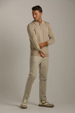 חולצת פולו בסגנון סריג דק | קנת קול