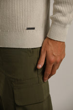 סריג סקי עם חצי רוכסן | קנת קול