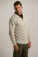 סריג סקי עם חצי רוכסן | קנת קול