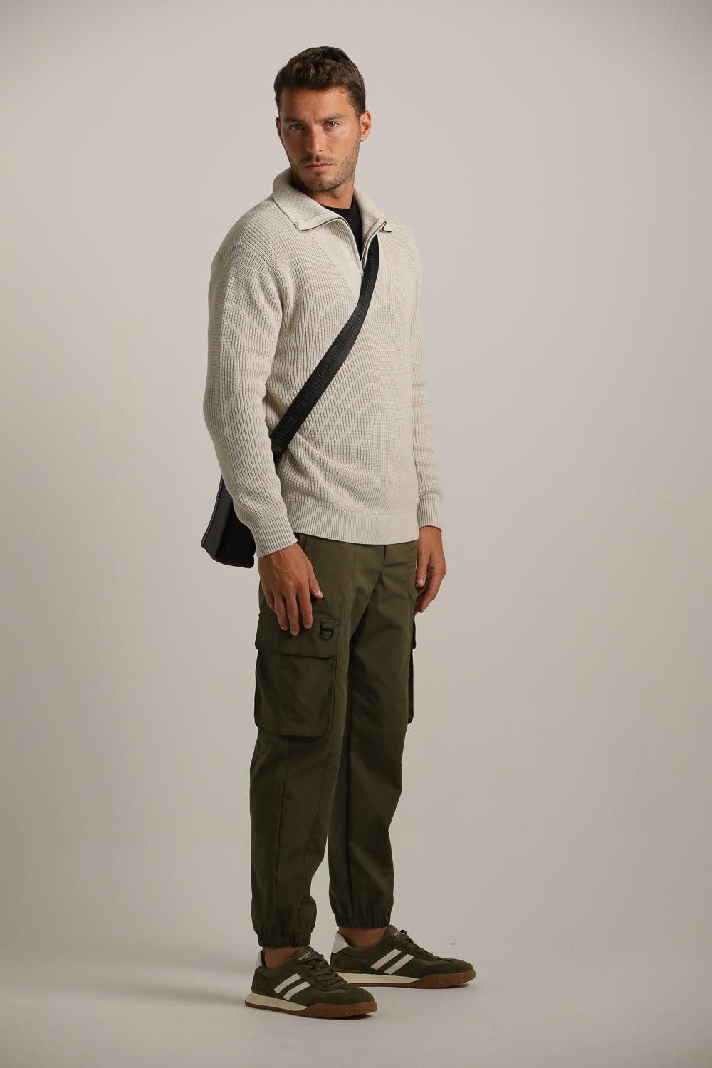 סריג סקי עם חצי רוכסן | קנת קול