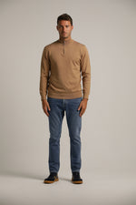 סריג עם צווארון חצי רוכסן | קנת קול