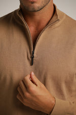 סריג עם צווארון חצי רוכסן | קנת קול