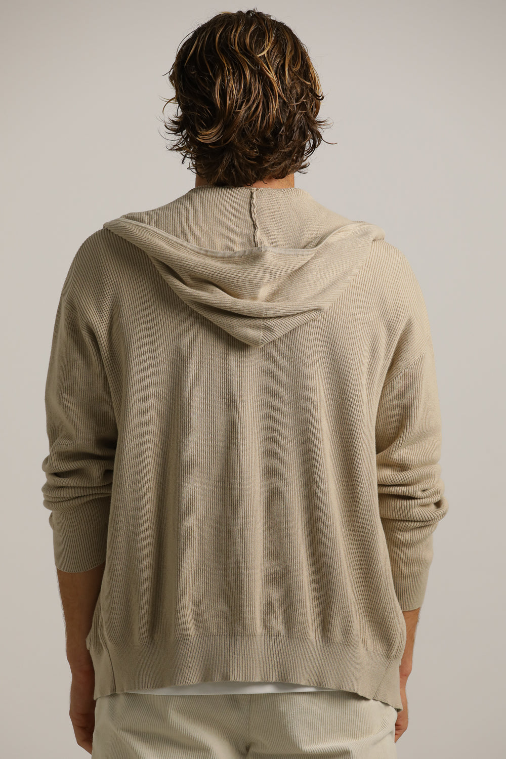 ג'קט קרדיגן עם קפוצ'ון | קנת קול