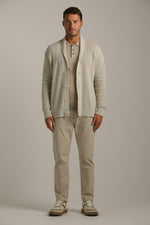 קרדיגן בסריגת ריב עבה | קנת קול