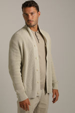 קרדיגן בסריגת ריב עבה | קנת קול