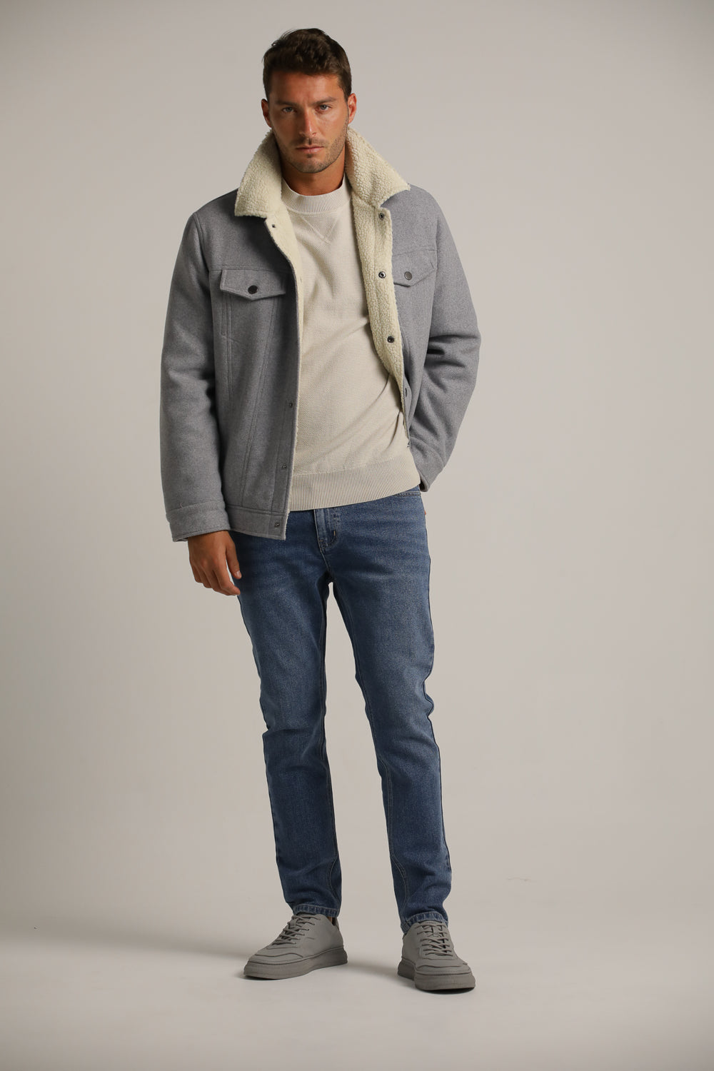 סריג דק בטקסטורת פיקה | קנת קול