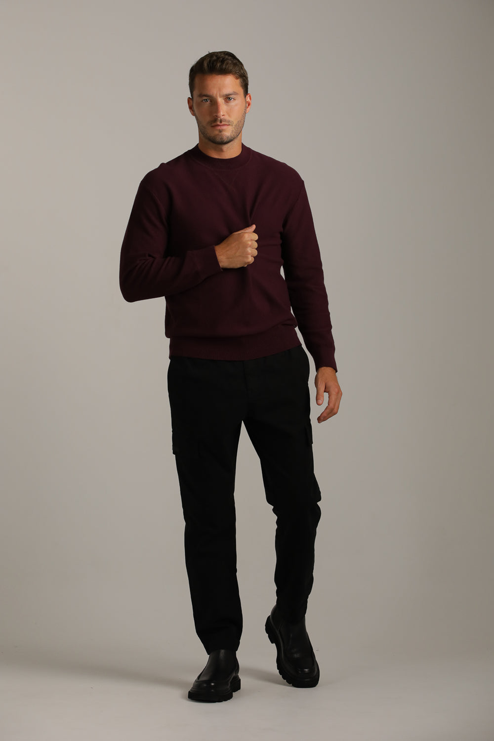 סריג דק בטקסטורת פיקה | קנת קול