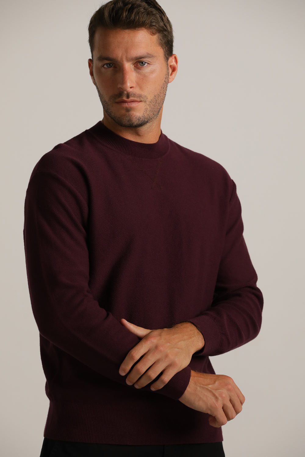 סריג דק בטקסטורת פיקה | קנת קול