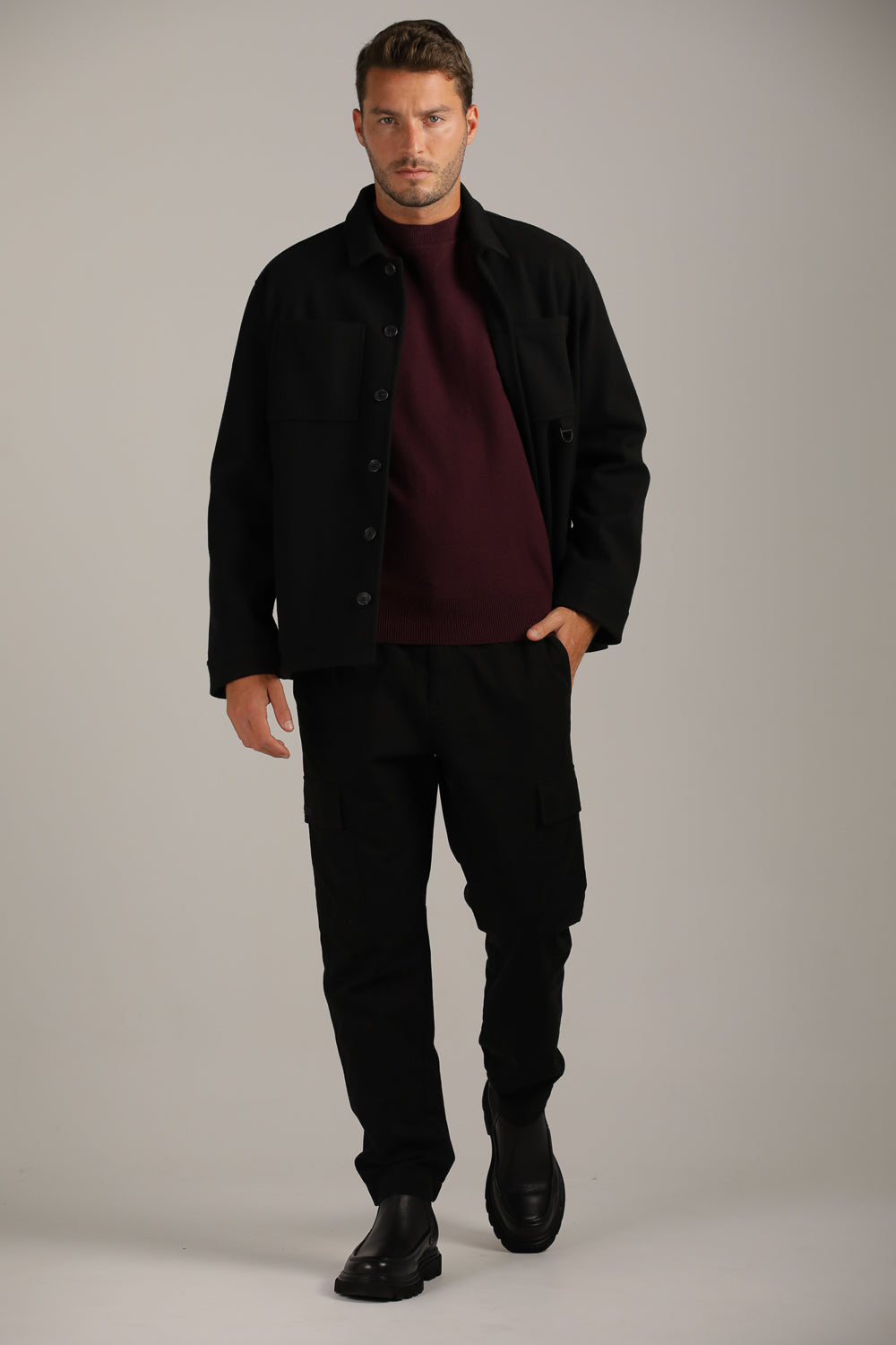 סריג דק בטקסטורת פיקה | קנת קול