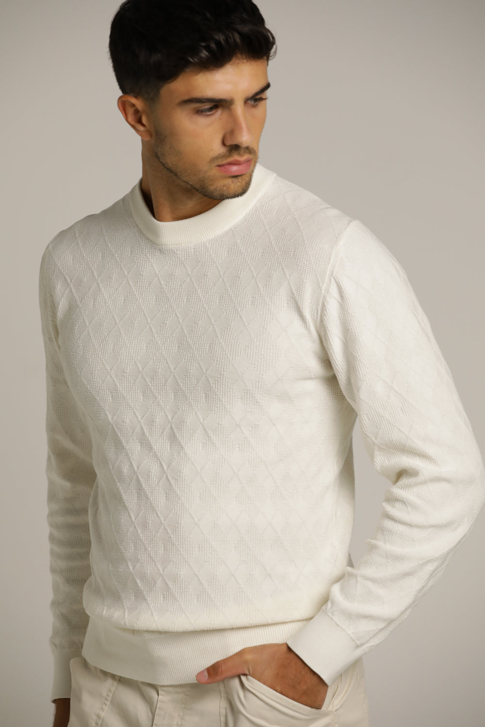 סריג כותנה בעיצוב מעוייני ארגייל | קנת קול