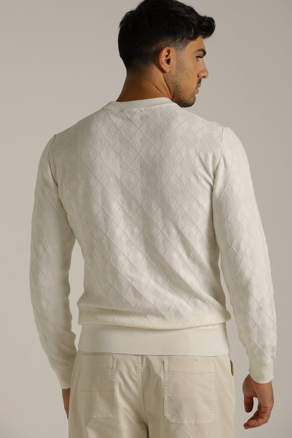 סריג כותנה בעיצוב מעוייני ארגייל | קנת קול