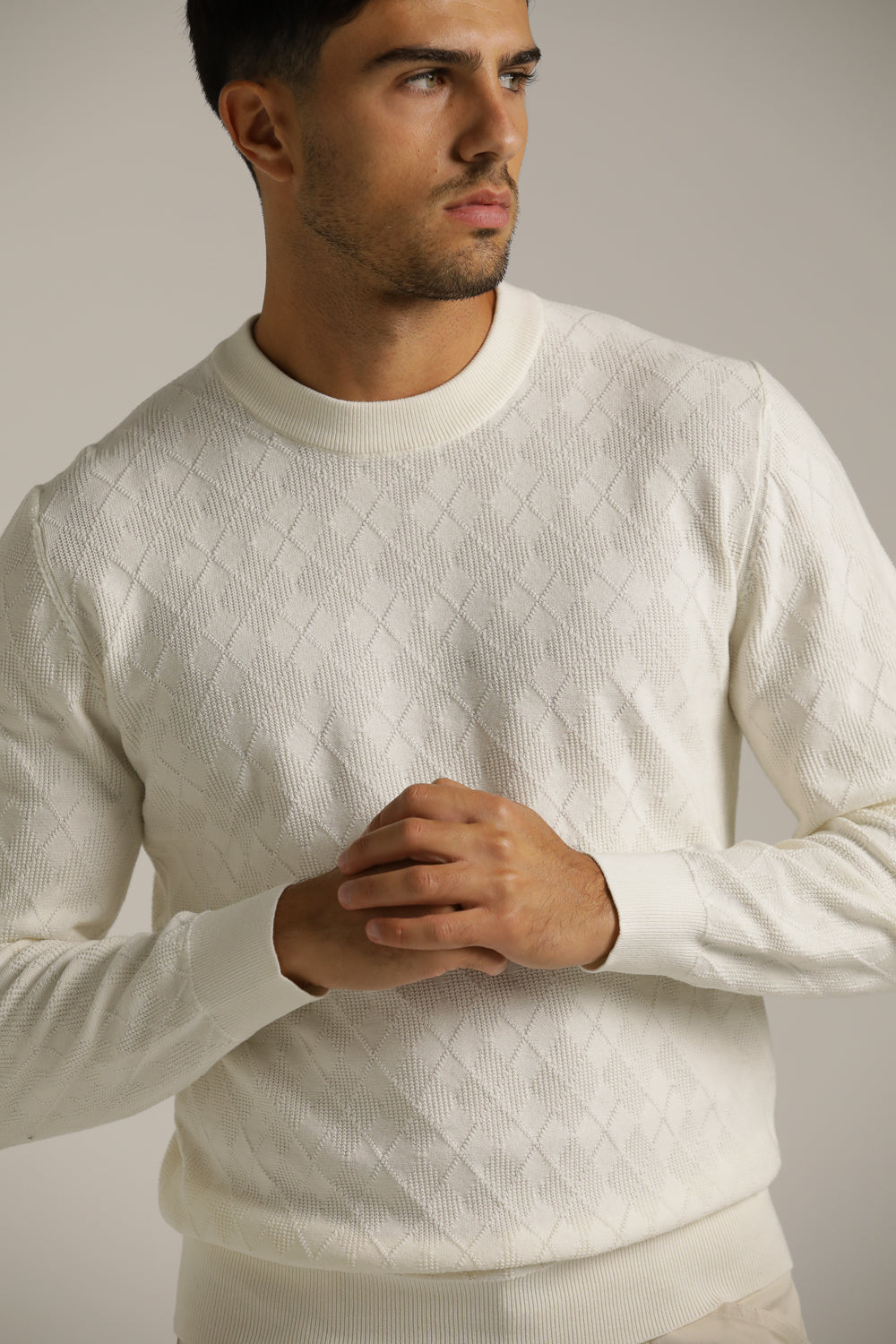 סריג כותנה בעיצוב מעוייני ארגייל | קנת קול