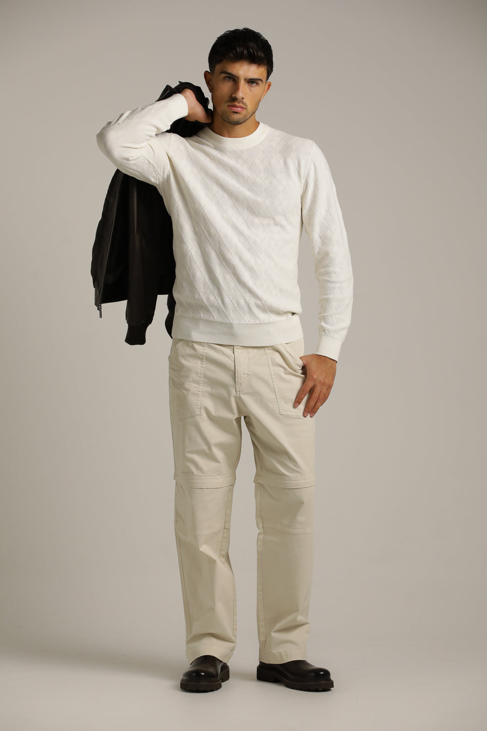 סריג כותנה בעיצוב מעוייני ארגייל | קנת קול