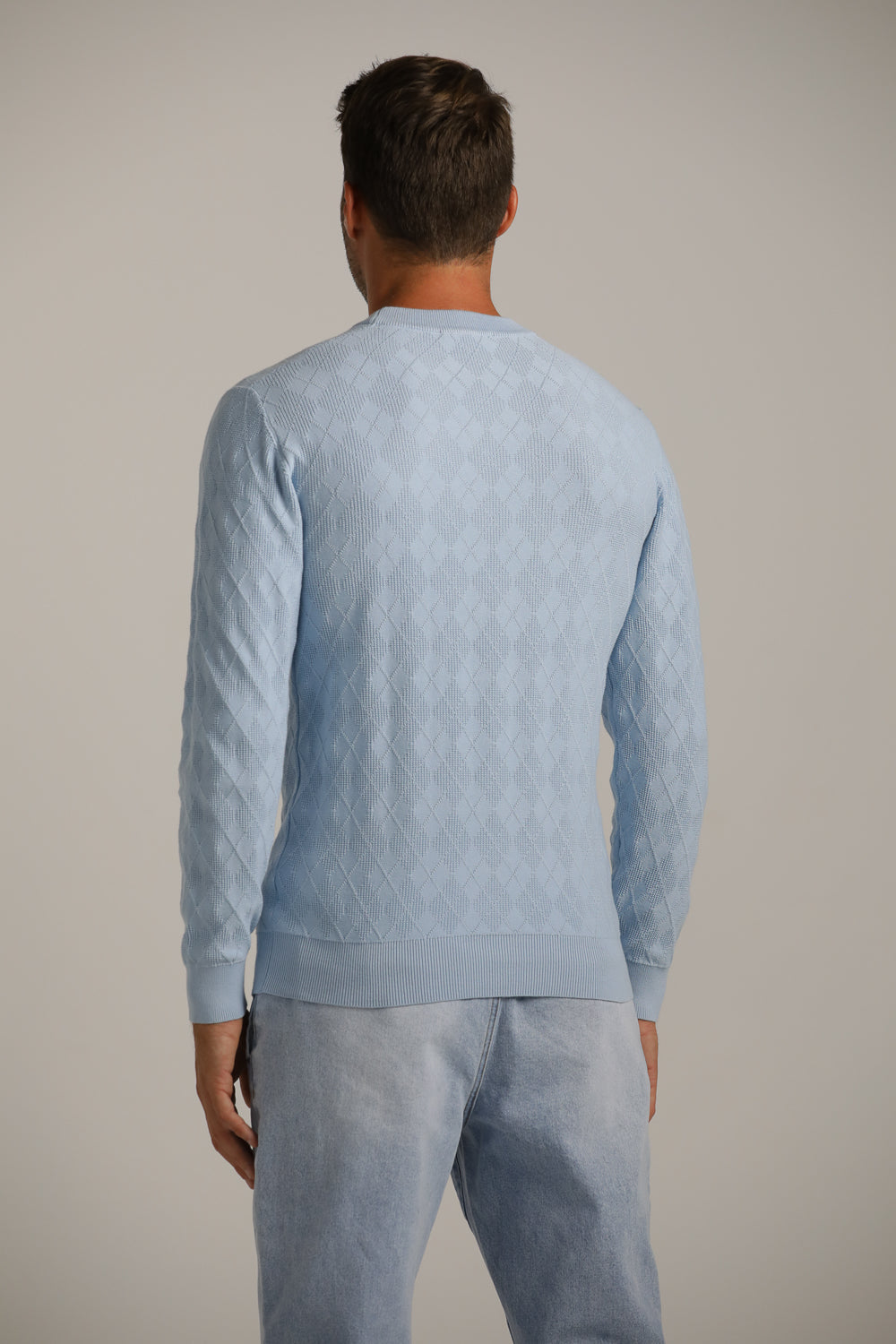 סריג כותנה בעיצוב מעוייני ארגייל | קנת קול