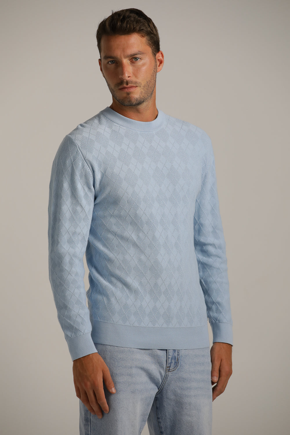 סריג כותנה בעיצוב מעוייני ארגייל | קנת קול