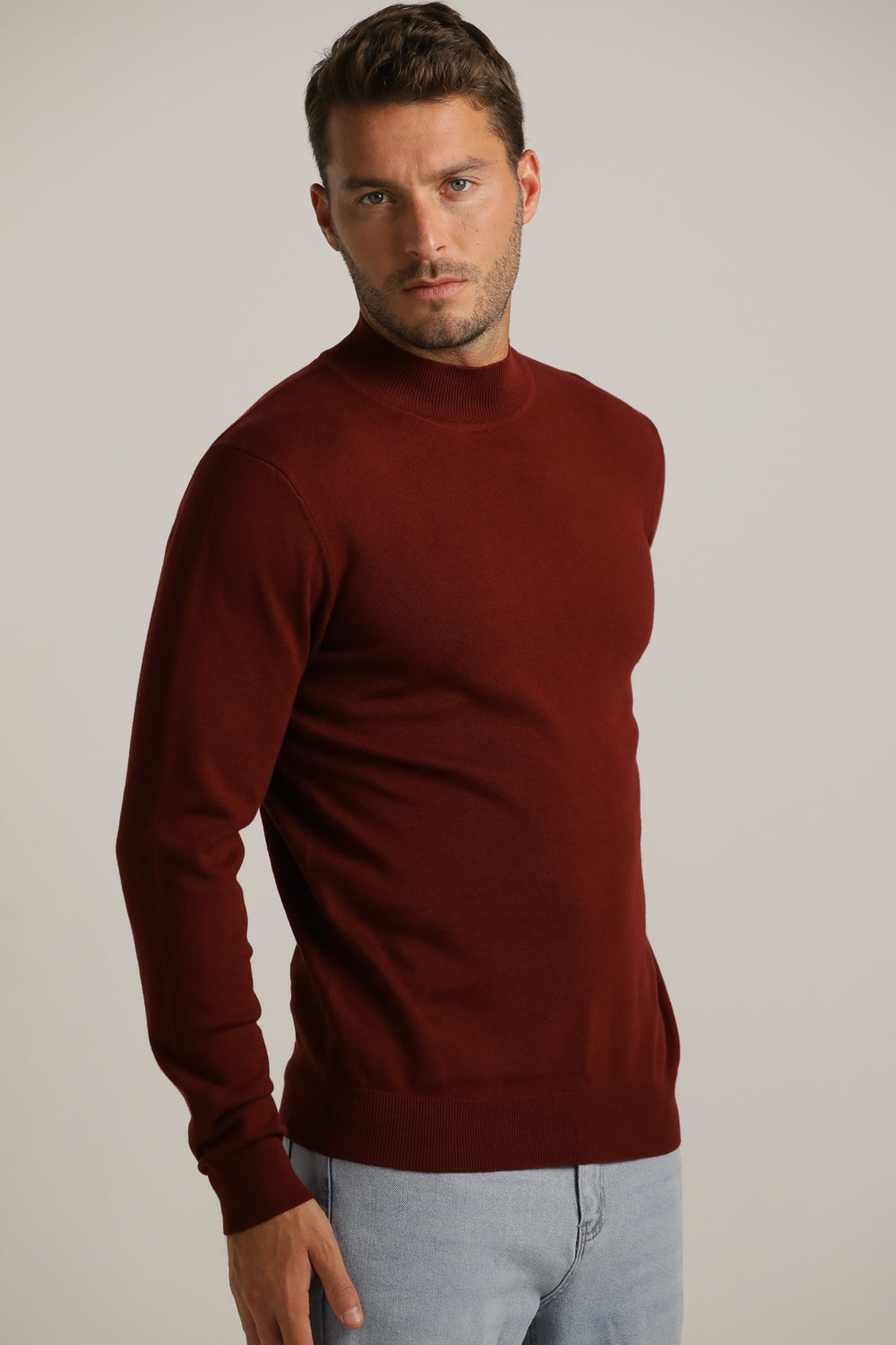 סריג עם צווארון גולף | קנת קול