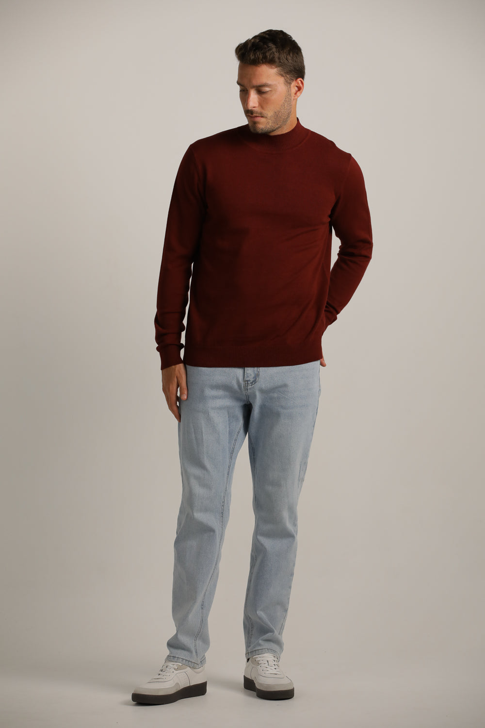 סריג עם צווארון גולף | קנת קול