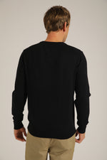 חולצת סריג עם צווארון וי | קנת קול