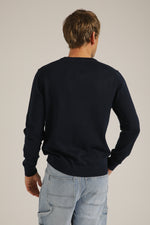 חולצת סריג עם צווארון וי | קנת קול