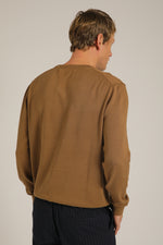 חולצת סריג עם צווארון וי | קנת קול