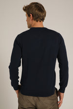 חולצת סריג עם צווארון עגול | קנת קול