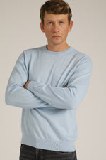 חולצת סריג עם צווארון עגול | קנת קול